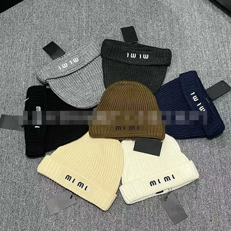Letter-Embroidered Cap